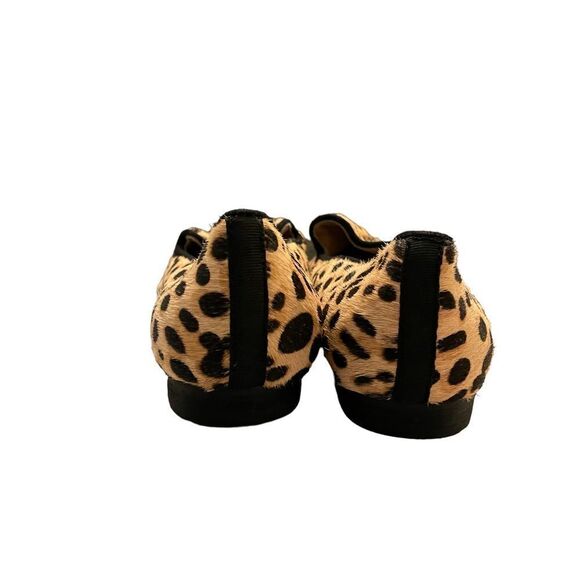 Me Too Aterra Leopard Cheetah Calf Hair Loafers - Picture 4 of 6